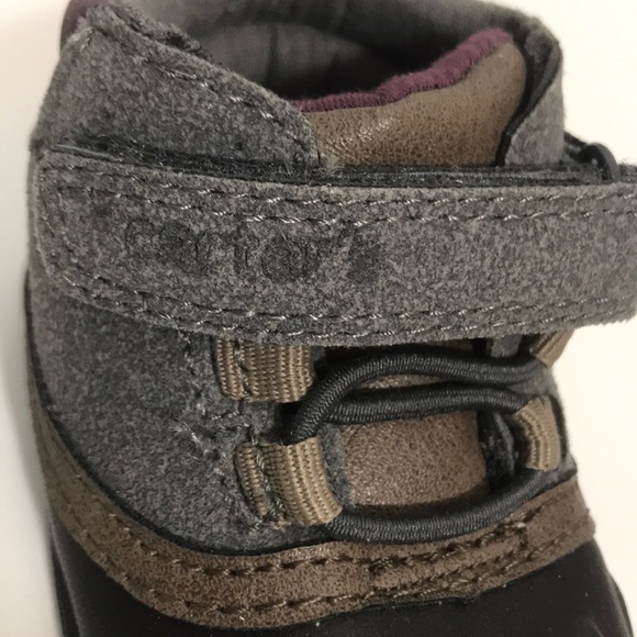 NEW Carter’s Boots 6-9 Months Crawl Stage Size 2 - Picture 6 of 7